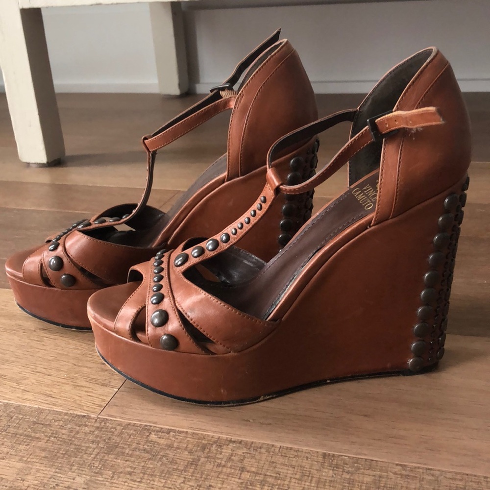 Studded Vince Camuto Wedge